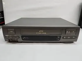 Hr-j41ou Jvc Vcr - Hi-spec Drive Vhs Cassette Tape Player Grey Tested