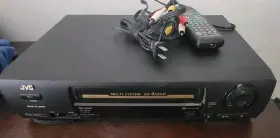 Hr-j457 Jvc Hr-j437 Multisystem Vcr Vhs Ms Ntsc Pal Mesecam Player Recorder Remote