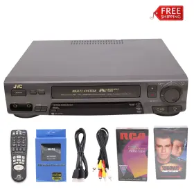 Hr-j437ms Jvc Rare Vcr Multi-system Vhs Player Pal/ntsc Av To Hdmi Converter