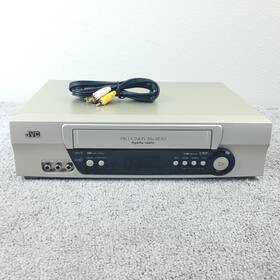 Jvc Hr-j6009um Vcr Hi-fi 4 Head Pro-cision Vhs Player Recorder No Remote Vintage Works