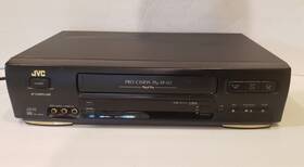 Jvc Hr-j642u Plug And Play 4-head Hq Vhs Player Vcr Works Great