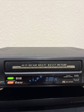 Jvc Hr-j747ms Hr-j747 Hi-fi Nicam Multi B.e.s.t Picture 6 Head Vcr Catv Band Tuner Repair