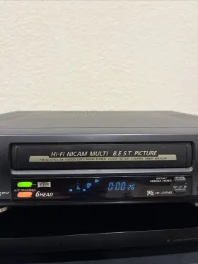 Hr-j747ms Jvc Hr-j747 Hi-fi Nicam Multi B.e.s.t Picture 6 Head Vcr Catv Band Tuner Repair
