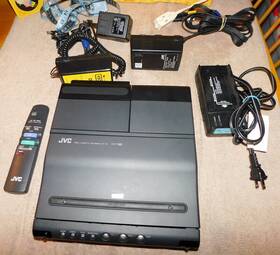 Jvc Hr-p1u Mobile High-end Vhs- Player Recorder Not Working Parts Or Repair Only