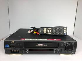 Jvc Hr-s3600u Super Vhs Et Video Cassette Player With Remote - Tested And Works