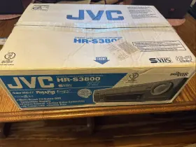 Hr-s3800 Jvc New In Box Vcr Svhs