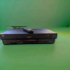 Jvc Hr-s3901 Hr-s3901u Svhs Super Vhs Tape Player With Remote
