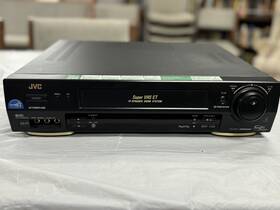 Jvc Hr-s4500u Vintage Vcr Super Video Cassette Recorder Vhs Player Tested Works