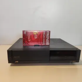 Hr-s5000u Jvc Black Super Vhs Player Tested Works