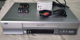 Jvc Hr-s5967 Pal Super Vhs S-vhs Et Player Recorder Vcr Ntsc Playback And More