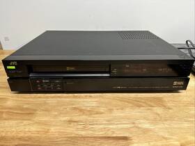 Jvc Hr-s7000u Super Vhs 4-head Hi-fi Vcr Player Recorder Svhs Tested - No Remote
