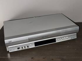 Jvc Hr-s8010um Serviced Super Vhs Player Recorder Vcr 19u Head No Remote