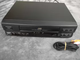 Hr-vp436u Jvc Vcr Player Tested 4 Head Video Cassette Vhs Recorder With Tv Cable