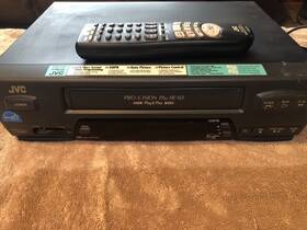 Jvc Hr-vp470v Pro-cision Vhs With Remote Tested