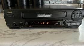 Jvc Hr-vp48u Hr-a43u Pro-cision 4 Head Vhs Vcr Player Recorder Tested And Working