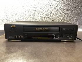 Jvc Hr-vp646u Vcr Stereo Hi-fi Head Vhs Player No Remote Tested - Working