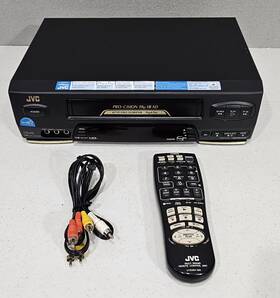 Jvc Hr-vp653u Vcr With Remote 4-head Vhs Player Video Tape Recorder Stereo Hi-fi
