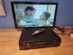 Jvc Hr-vp672u Vcr Player Pro-cision Vhs Recorder 4 Head With Remote - Tested