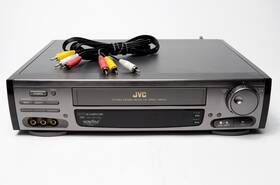 Jvc Hr-vp710u Vcr Plus Vhs Player Flying Erase Head/hi-spec Drive See Video