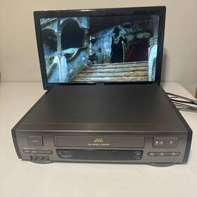Jvc Hr-vp74u Hispec Drive Vcr Plus Vhs Player Hifi Da 4 Head No Remote Works