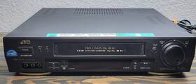 Jvc Hr-vp770u Vcr Pro-cision Vhs Player Tested Working Black Only