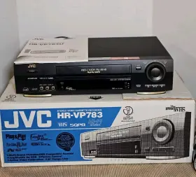 Hr-vp783u Jvc Vcr Pro-cision 19u Head Vhs- With Remote And Manual