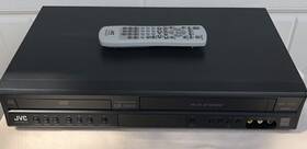 Jvc Hr-xvc16 Progressive Scan Dvd Vcr Vhs Player With Remote Works Great