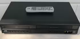 Hr-xvc16 Jvc Progressive Scan Dvd Vcr Vhs Player With Remote Works Great