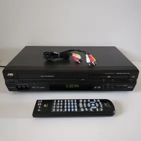 Cable-2004-tested Jvc Hr-xvc26u Dvd/vcr Combo Model With Remote Av Works
