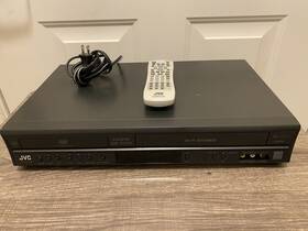 Jvc Hr-xvc38bu Vcr Dvd Combo Hdmi 4 Head Hi-fi Stereo With Original Remote