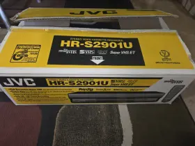 Jvc-s2901u Jvc Super Vhs Video Cassette Recorder. Remote/cords/original Box
