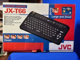 Jvc-t166 Jvc Jx-t166 Ntsc Character Generator Composite Or S-video