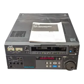 S525dxu Jvc Br S Vhs Player With Vt Tbc Dnr Tc Black Tested Working
