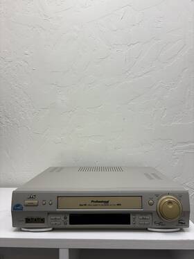 Jvc Sr-ts1 Sr-ts1u Professional S-vhs Stereo Hifi Vcr Works/good Condition
