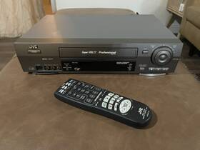 Jvc Sr-v10u Super Vhs Professional Series Stereo Vcr Player Recorder With Remote