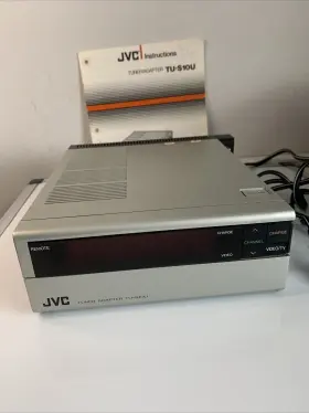 Tu-s1ou Jvc Tuner Adapter With Instruction Manual Powers Up Untested Parts