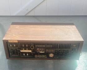 Jvc Vcr-5501 Vintage Fm-am Stereo Receiver Woodgrain Tested Works