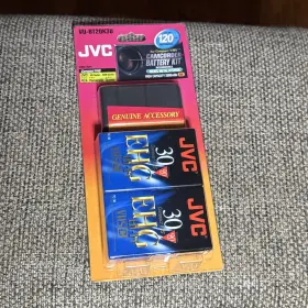 Vu-bt20k3u Jvc Camcorder Battery Kit 2000mah 6v Compact Cam Pack Bn-v20u