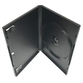 8541764929 Keyin Standard Black Single Dvd Case - 10 Pack