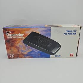 Kinyo 031752109000 Vhs Rewinder Uv-520 Video Cassette Tape
