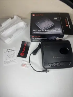 Uv-230c Kinyo Two Way Vhs Rewinder / Cleaner Tv-55 Video Tape New