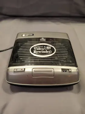 V-27645 Kinyo Vhs 2-way Video Rewinder Tested And Works