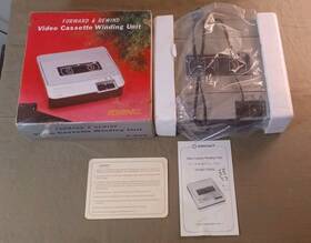 Kontakt K-999 Vintage Video Cassette Forward And Rewind Unit / Rewinder Tested