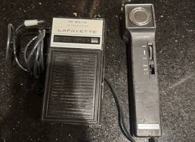 Lafayette 99-1533l Vhf Monitor 10 Transistor Receiver Model With Microphone