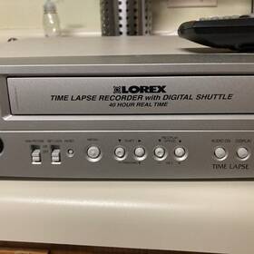 Lorex Sg-7940 Sg7940 Time Lapse Vcr With 40-hour Real For Surveillance System
