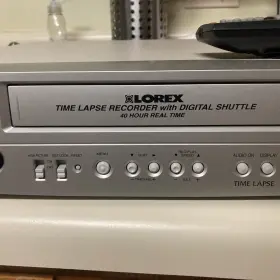 Sg-7940 Lorex Sg7940 Time Lapse Vcr With 40-hour Real For Surveillance System
