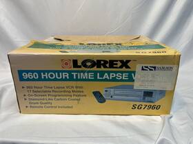 Lorex Sg7960 960 Hour Time Lapse Vcr With Remote