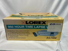 Sg7960 Lorex 960 Hour Time Lapse Vcr With Remote