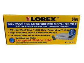 Lorex Sg7970 Vintage Vhs Player New Old Stock Unopened 1280 Hour Time Lapse