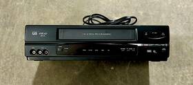 Lxi Series 934.55157790 Vcr Black Hq 4 Head Hi-fi 1990s L K